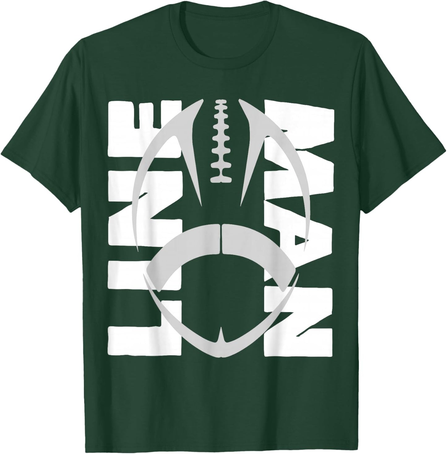 Football Lineman - Offensive/Defensive Line T-Shirt - T-Shirt | Forest