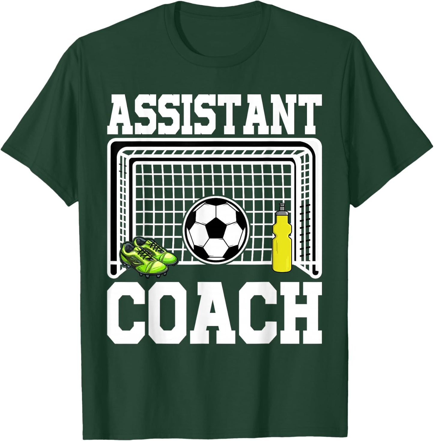 Assistant Soccer Coach T-Shirt - T-Shirt | Forest