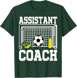 Assistant Soccer Coach T-Shirt - T-Shirt | Forest