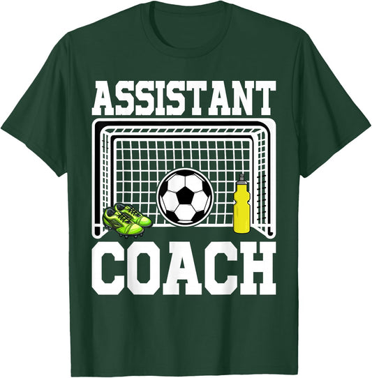 Assistant Soccer Coach T-Shirt - T-Shirt | Forest