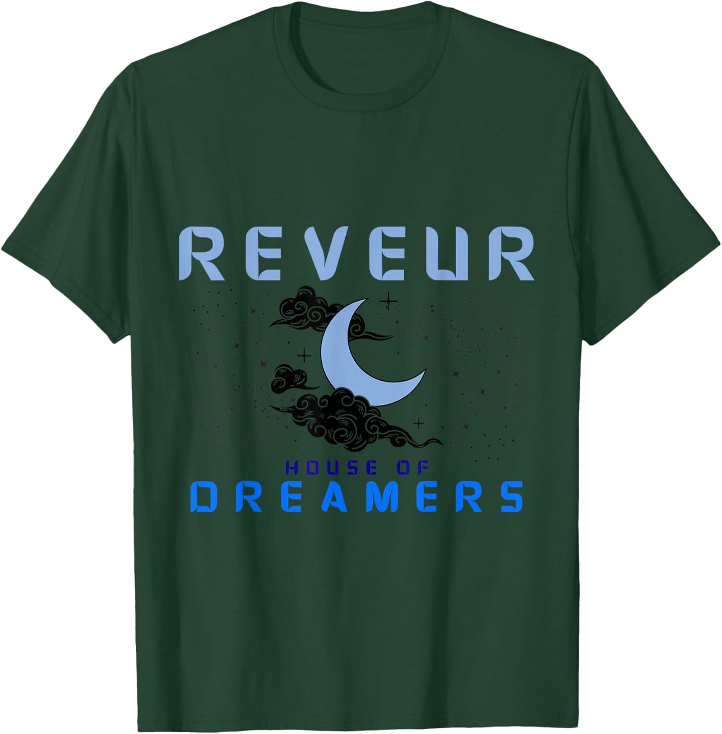 REVEUR Moon & Stars, House of Dreamers, RCA School Spirit T-Shirt - T-Shirt | Forest