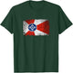 Vintage Wichita Flag T-Shirt - T-Shirt | Forest