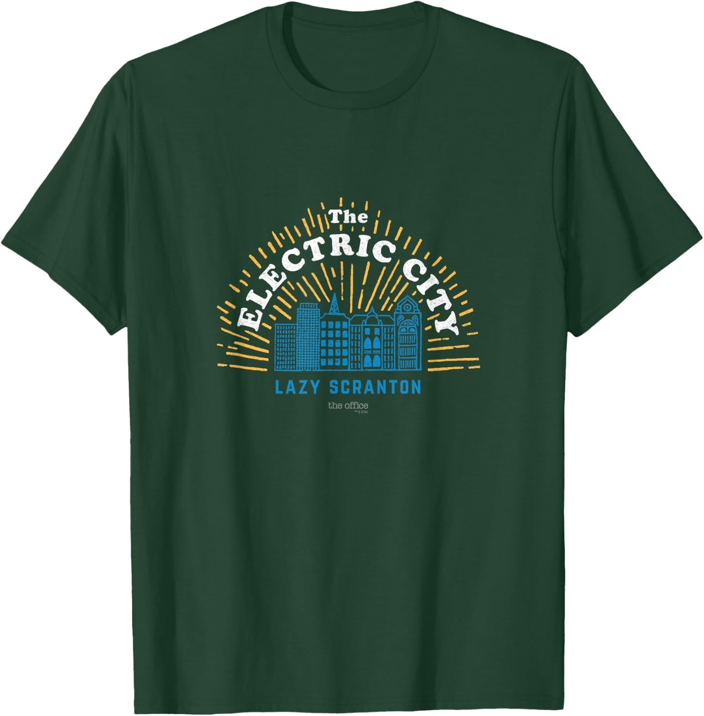 The Office The Electric City Funny - Official T-Shirt - T-Shirt | Forest