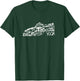 T&B Dance Tap Dance Shoe Terms T-Shirt - T-Shirt | Forest