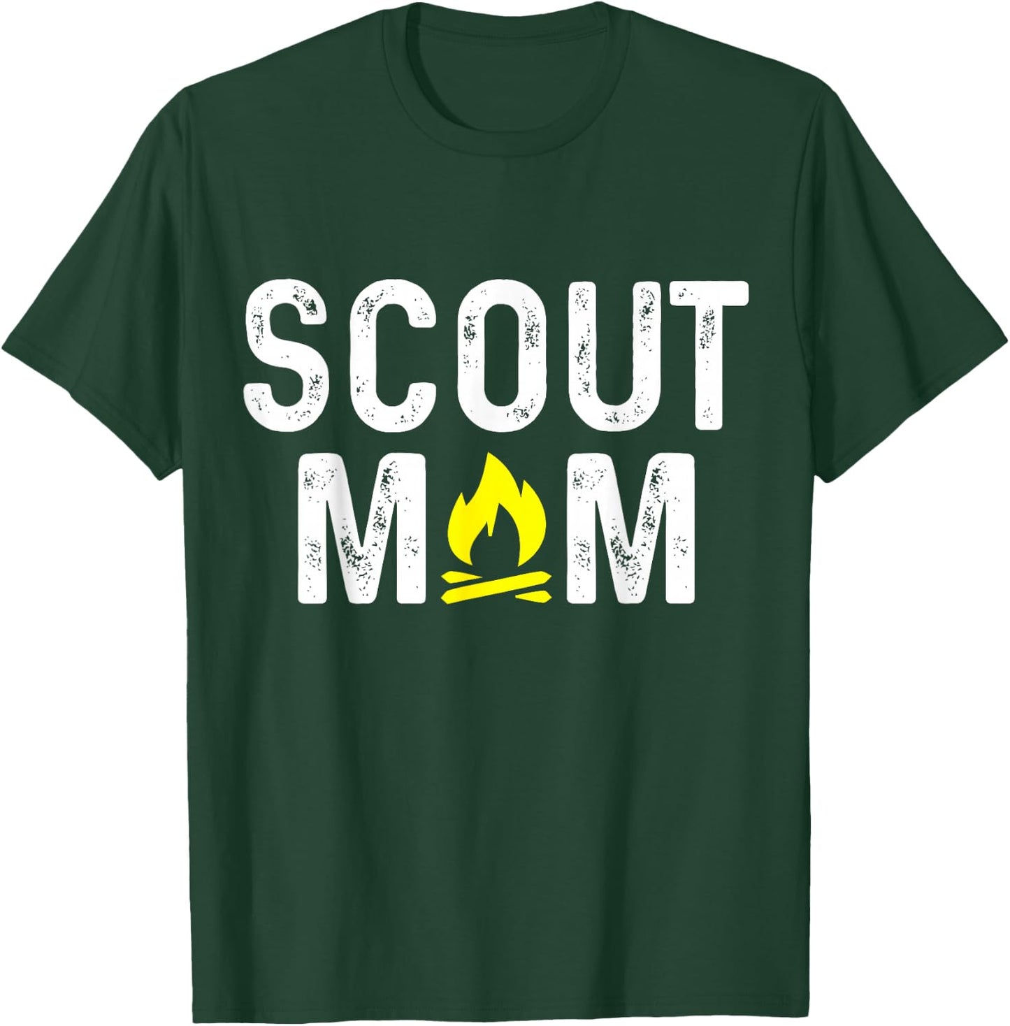 Scouting Mom Scout Mother Scouts T-Shirt - T-Shirt | Forest