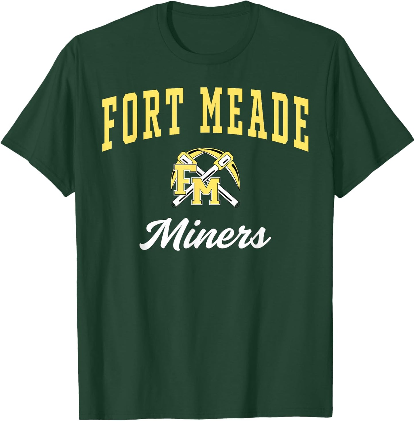 Fort Meade High School Miners C3 T-Shirt - T-Shirt | Forest