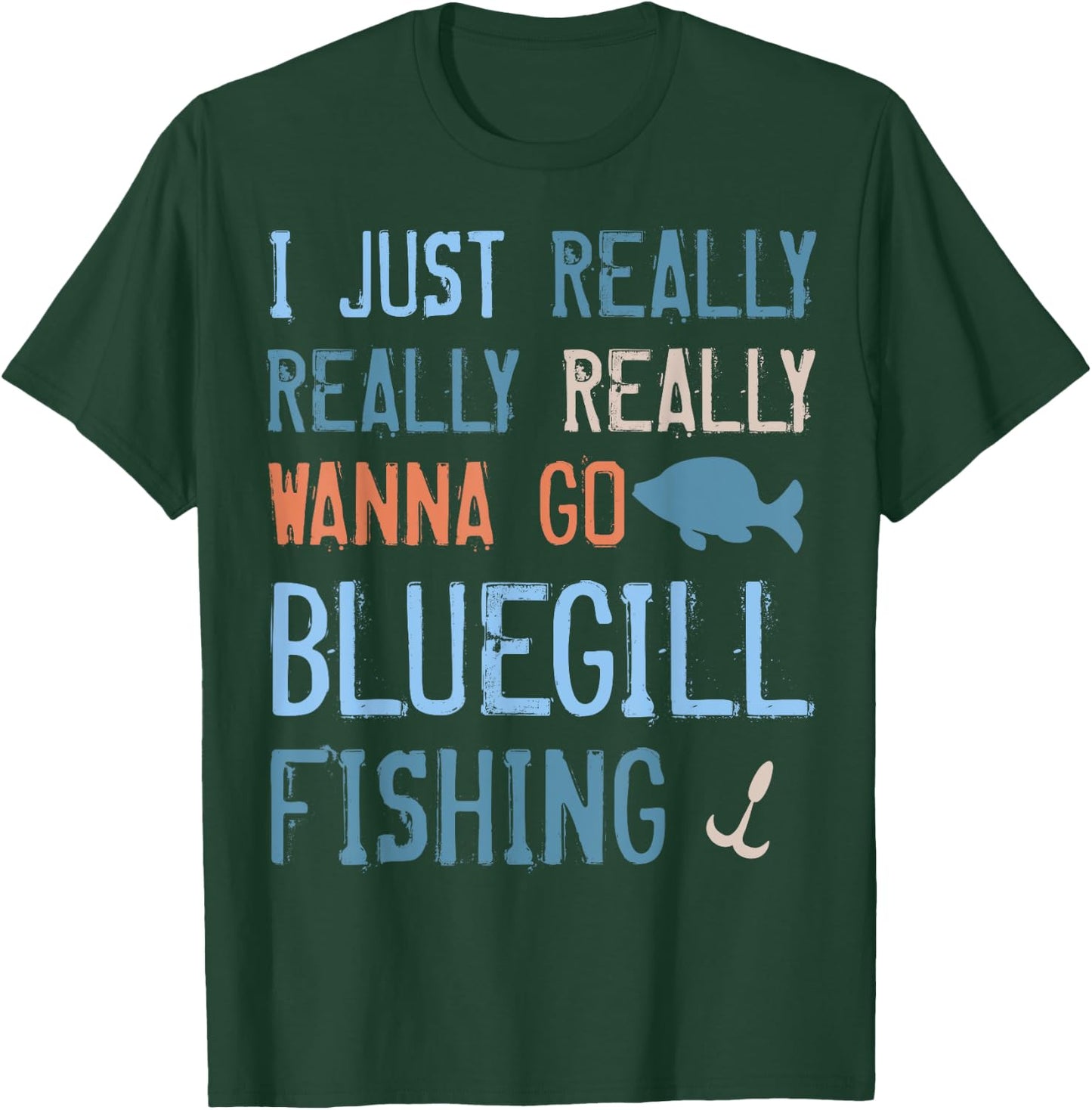 Bluegill for Freshwater Fish Lovers T-Shirt - T-Shirt | Forest