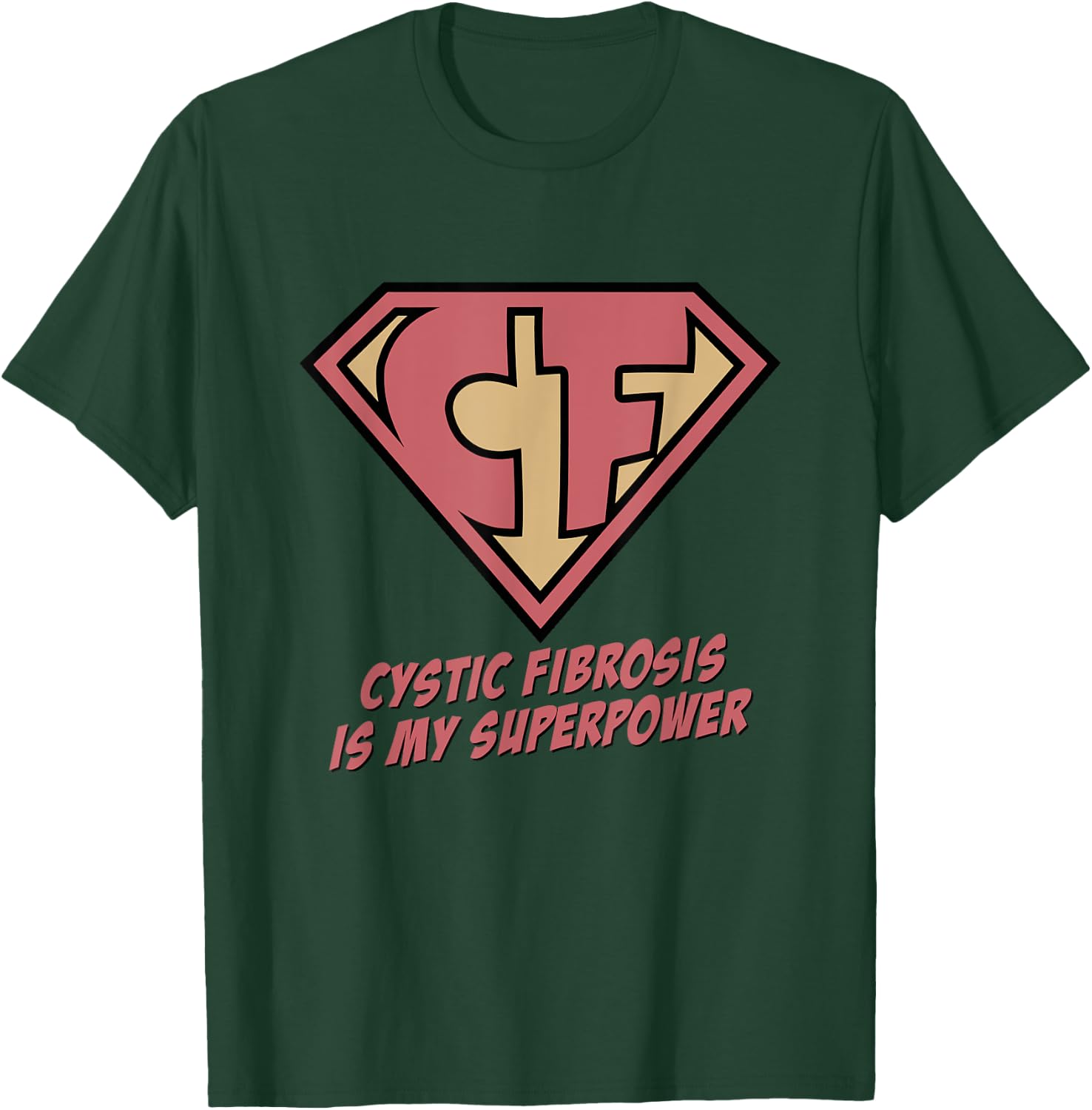 Cystic Fibrosis T-Shirt - T-Shirt | Forest
