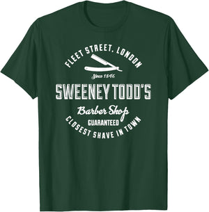 Sweeney Todd's Barber Shop T-Shirt - T-Shirt | Forest