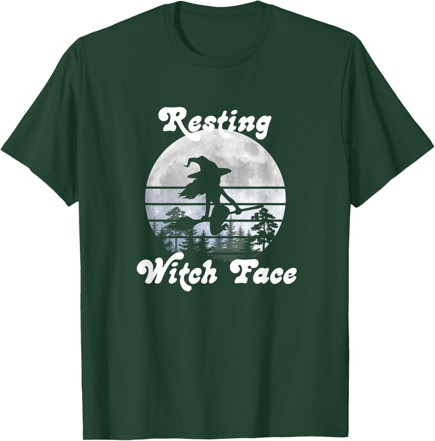 Resting Witch Face T-Shirt - T-Shirt | Forest