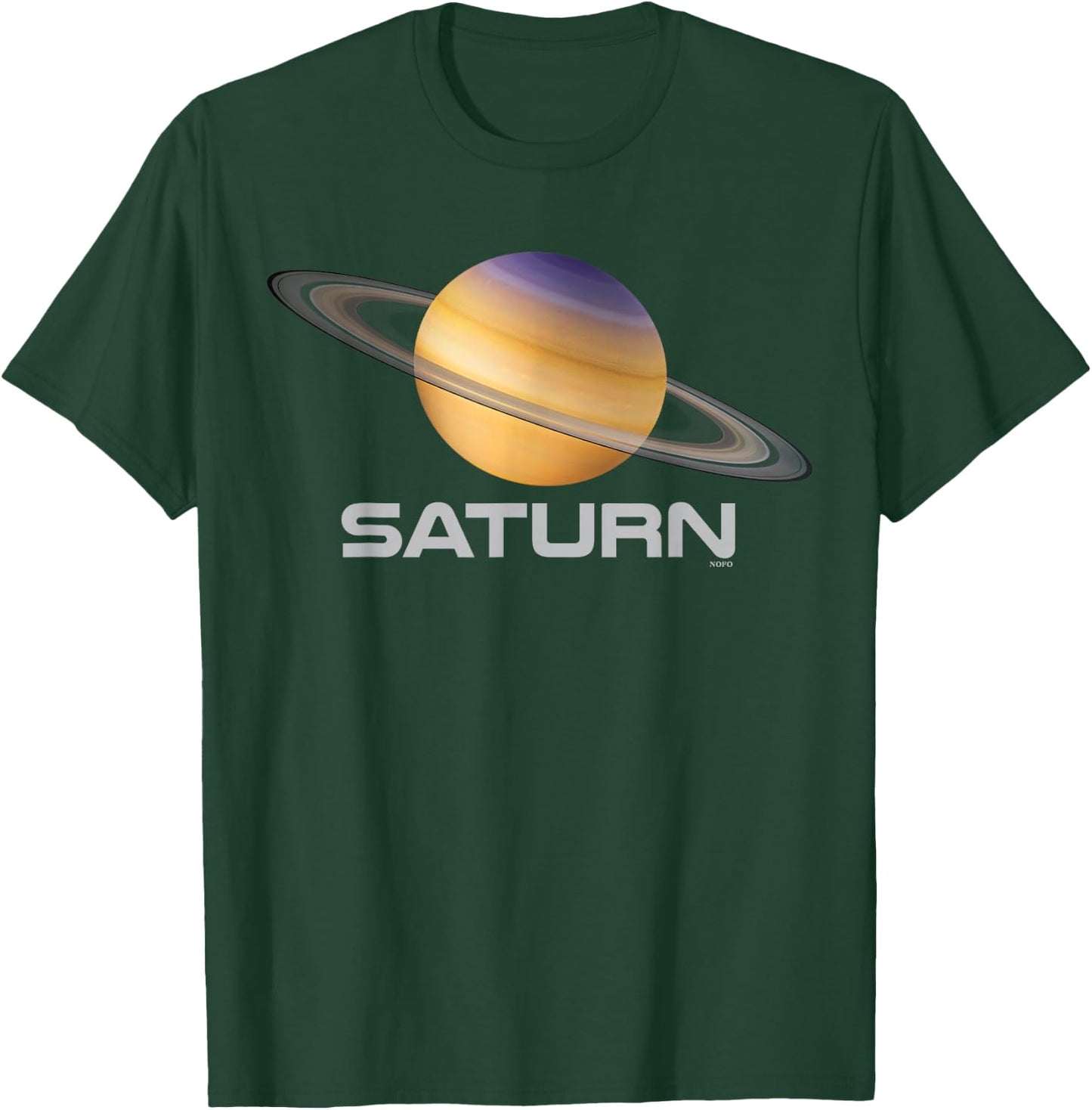 Saturn Solar System Planet T-Shirt - T-Shirt | Forest