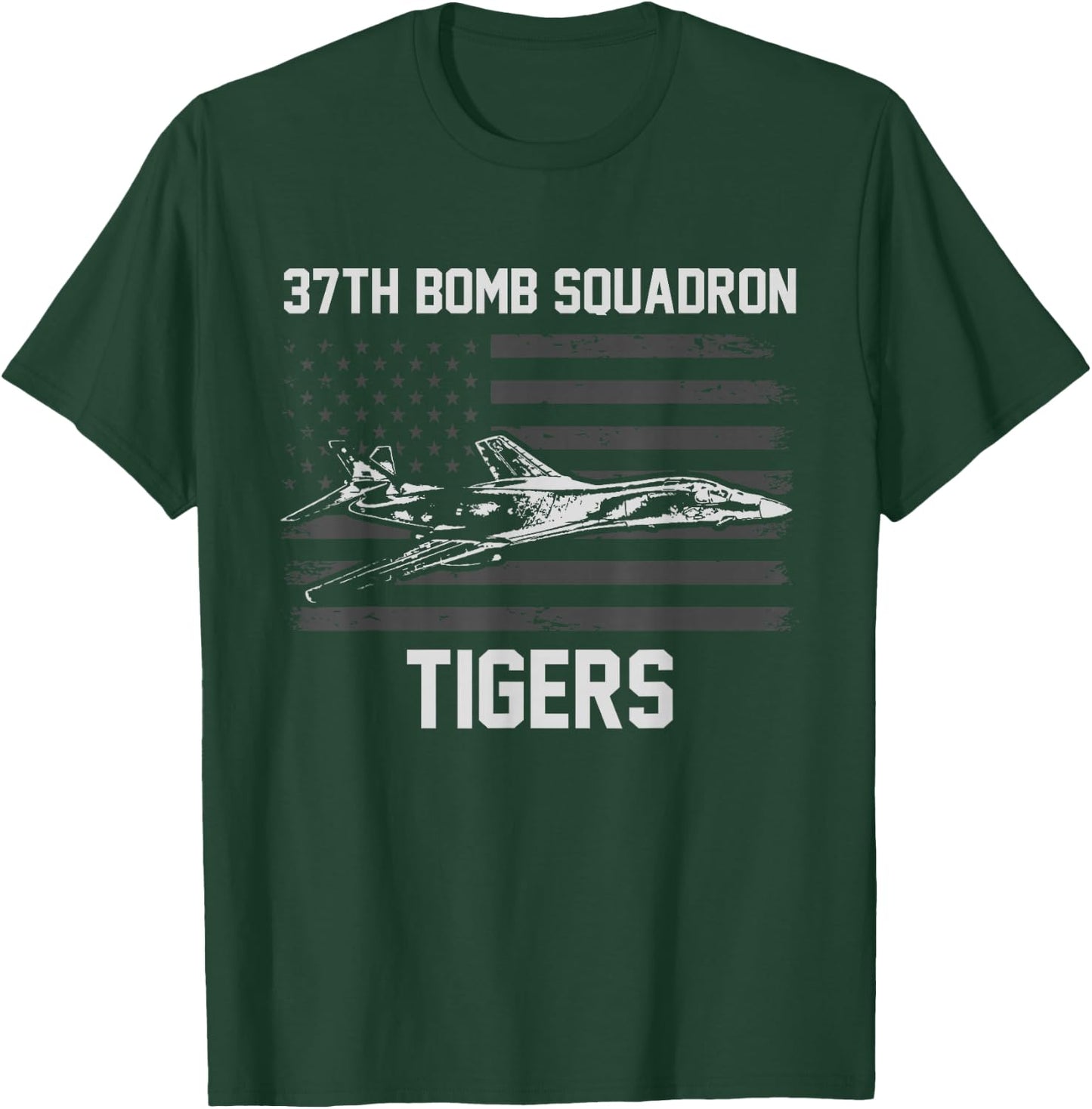 37th Bomb Squadron Tigers T-Shirt - T-Shirt | Forest