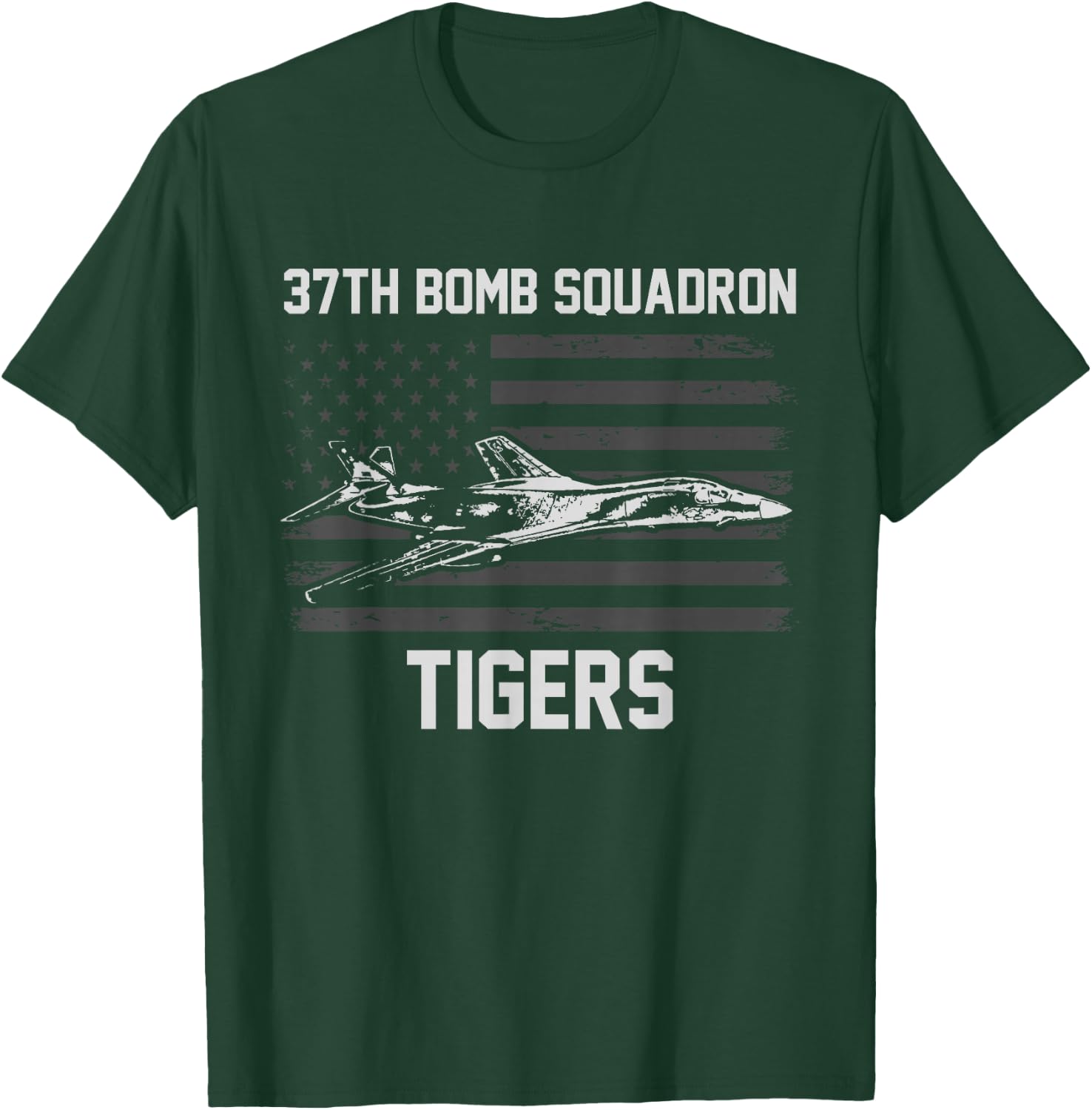 37th Bomb Squadron Tigers T-Shirt - T-Shirt | Forest