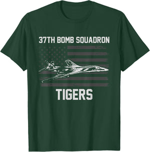 37th Bomb Squadron Tigers T-Shirt - T-Shirt | Forest