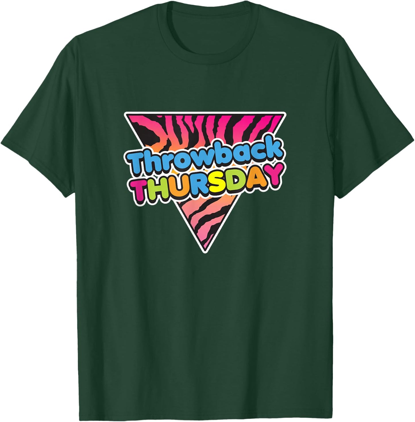 80s Throwback Thursday Funny Saying Graphic T-Shirt - T-Shirt | Forest