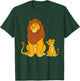 Disney The Lion King Young Simba and Mufasa T-Shirt - T-Shirt | Forest