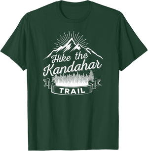 Hike The Kandahar Trail Funny Afghanistan Military Patrol T-Shirt - T-Shirt | Forest