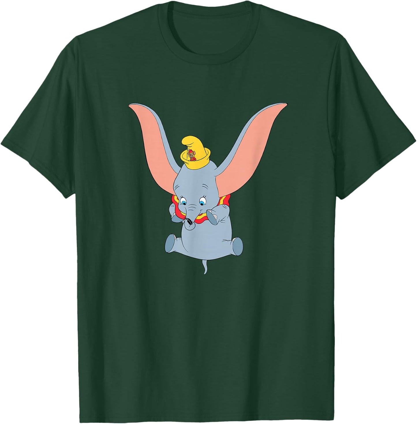Disney Classic Dumbo and Timothy with Magic Feather T-Shirt - T-Shirt | Forest