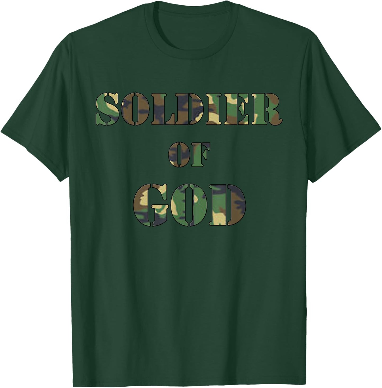 Soldier of God T-Shirt - T-Shirt | Forest