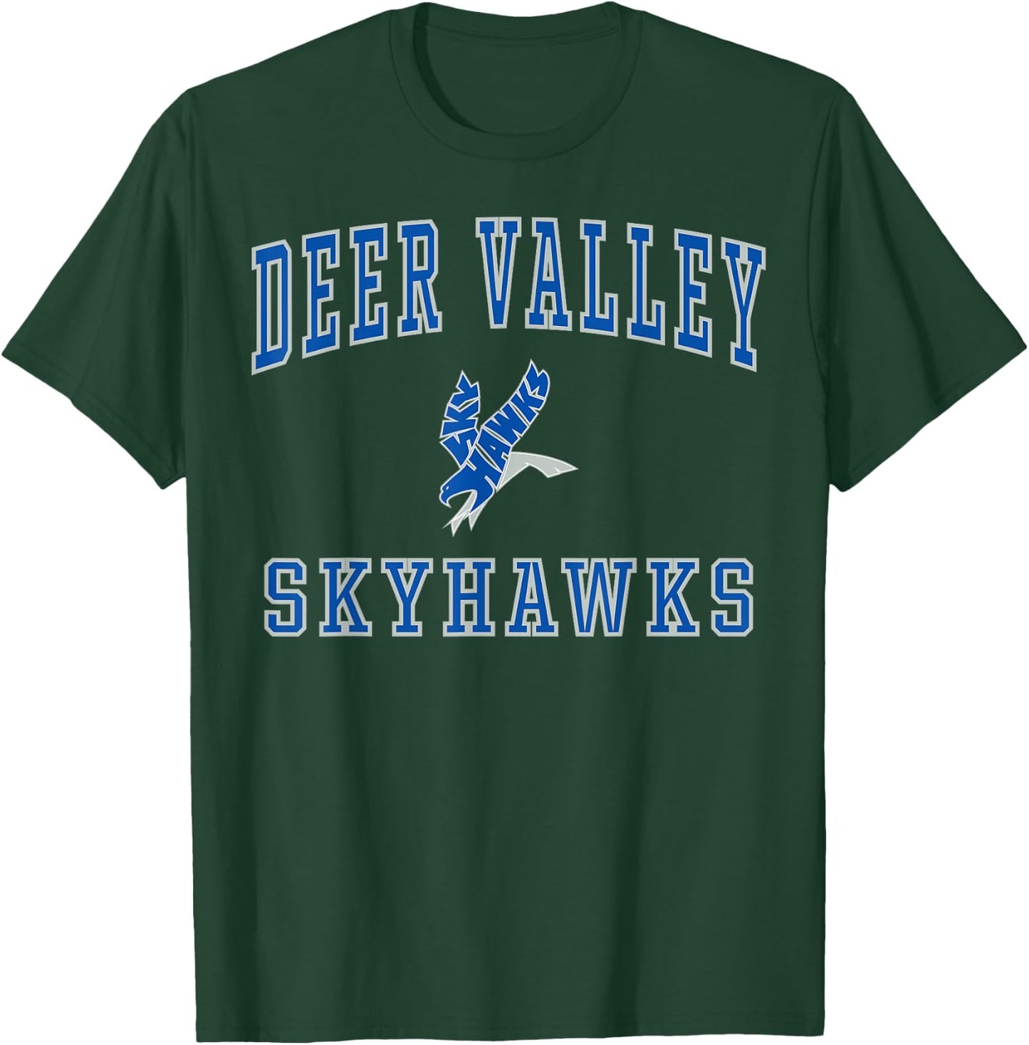 Deer Valley High School Skyhawks C1 T-Shirt - T-Shirt | Forest