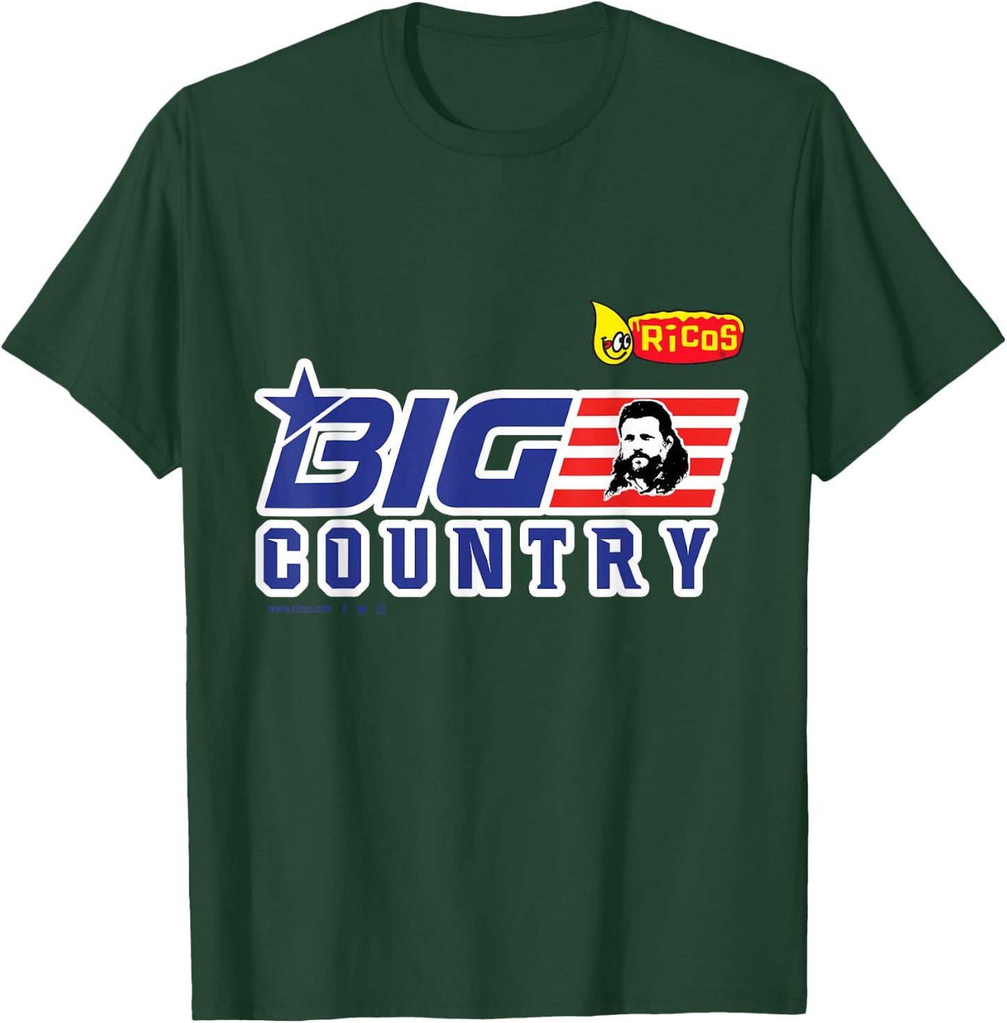 Roy "Big Country" Nelson Fan Gear T-Shirt - T-Shirt | Forest