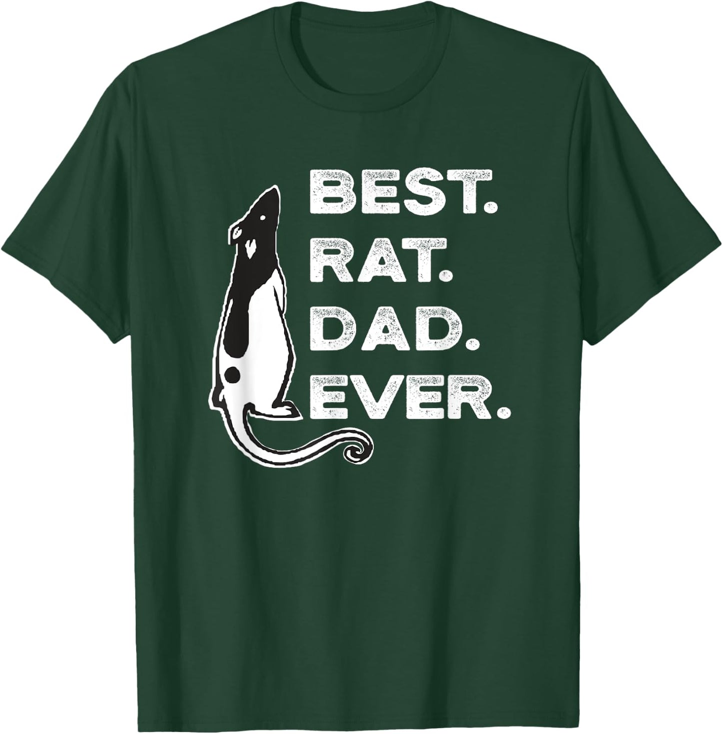 Funny Best Rat Dad Lover T-Shirt - T-Shirt | Forest