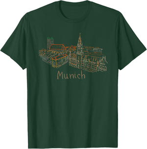 Munich Germany T-Shirt - T-Shirt | Forest