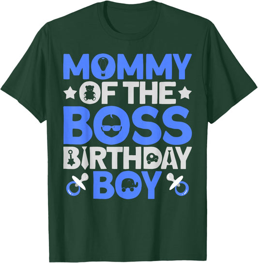 Mommy of The Boss Birthday Party Outfit Like A Boss Mommy T-Shirt - T-Shirt | Forest