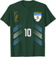 Argentina Flag Argentinian Pride Lovers Retro T-Shirt - T-Shirt | Forest