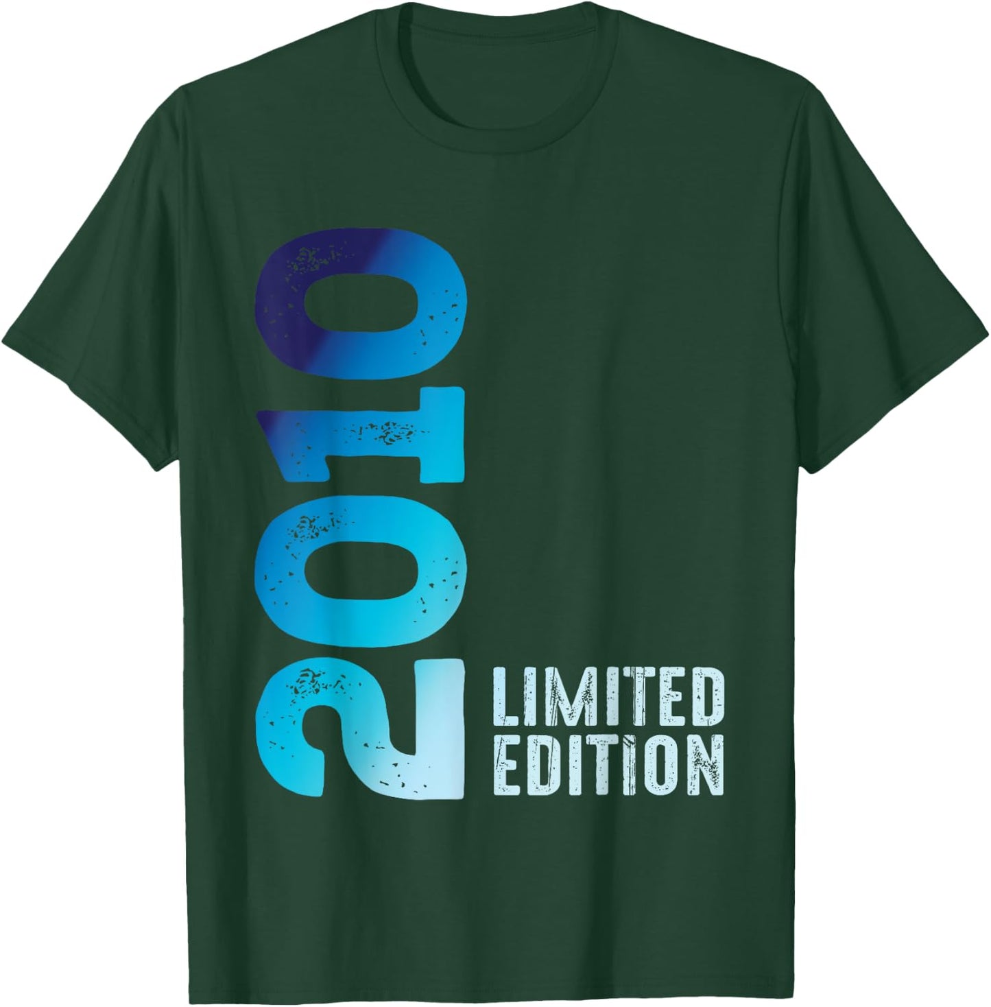 Awesome Year 2010 Vintage Since 2010 Limited Edition 2010 T-Shirt - T-Shirt | Forest