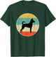 Rat Terrier Shirts & Gifts -Adults, Kids Black Cotton Blend Retro Graphic T-Shirt - T-Shirt | Forest
