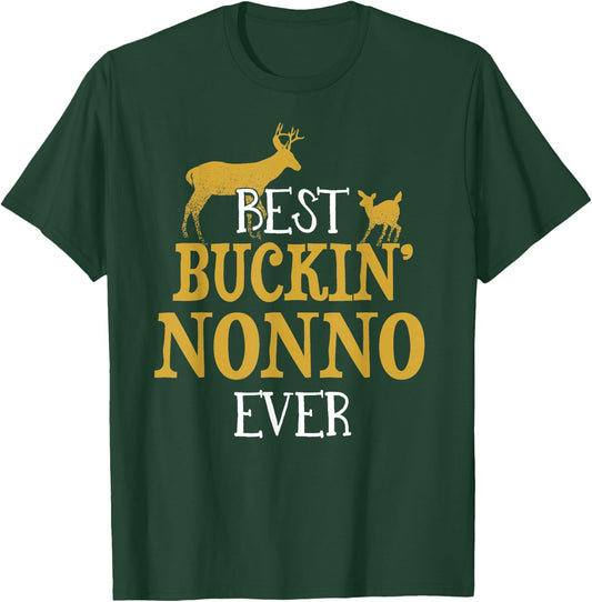 Funny NONNO Fathers Day Gift Dad or Grandpa hunter T-Shirt - T-Shirt | Forest