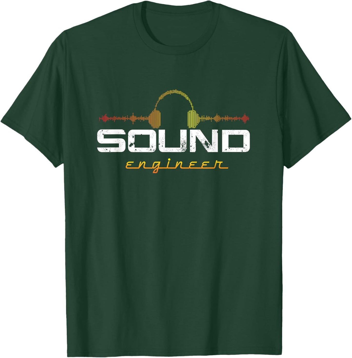 DJ Music Producer Sound Engineer Audio Gift T-Shirt - T-Shirt | Forest