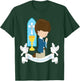 My First Communion Shirt Kids Children Son Boy Brunette T-Shirt - T-Shirt | Forest