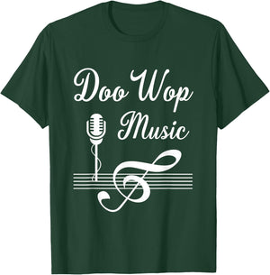 Doo Wop Retro 1950s Sock Hop Costume 50s Vintage Rockabilly T-Shirt - T-Shirt | Forest