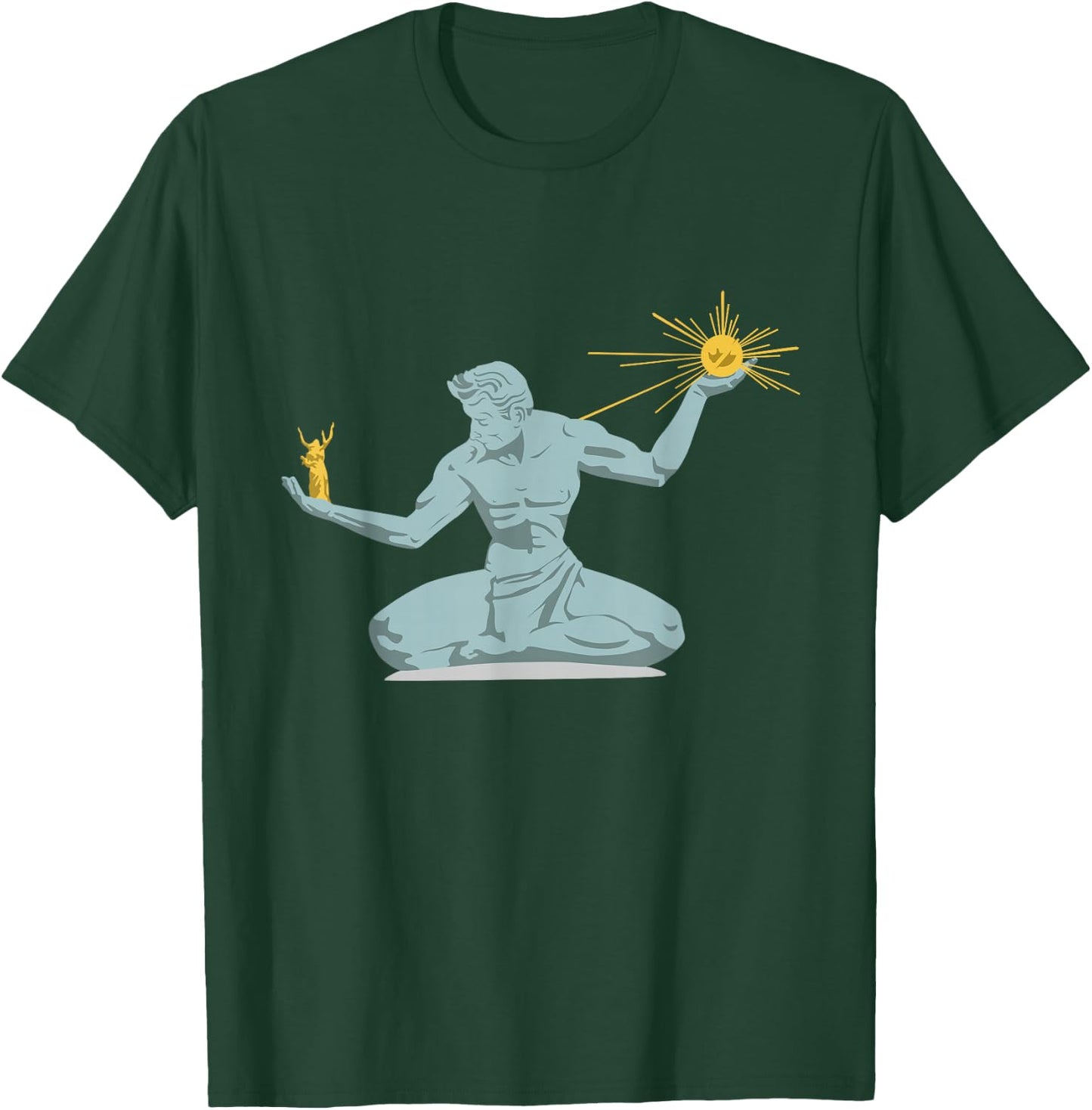 The Spirit of Detroit T-Shirt - T-Shirt | Forest