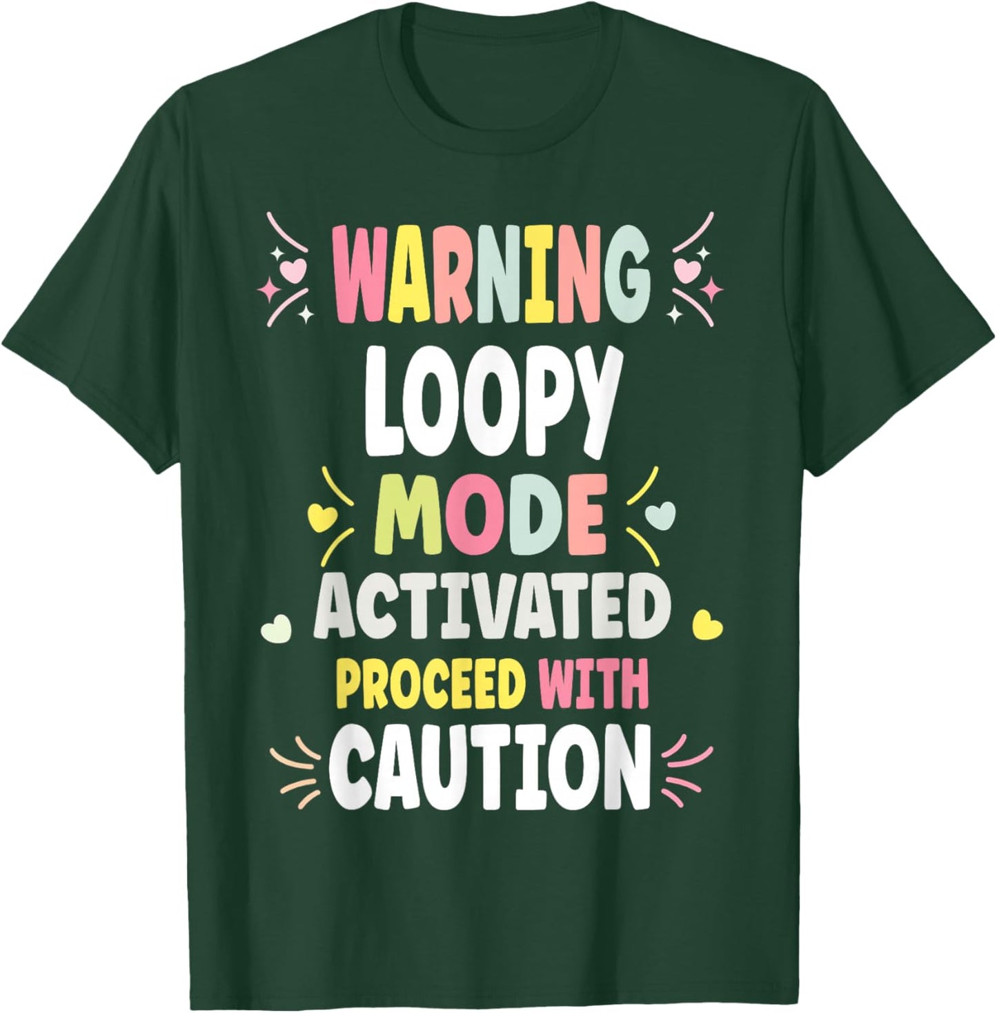 LOOPY Personalized Women's Gift Custom LOOPY T-Shirt - T-Shirt | Forest
