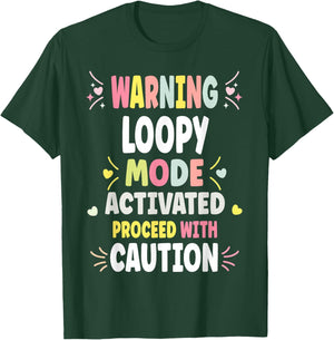 LOOPY Personalized Women's Gift Custom LOOPY T-Shirt - T-Shirt | Forest