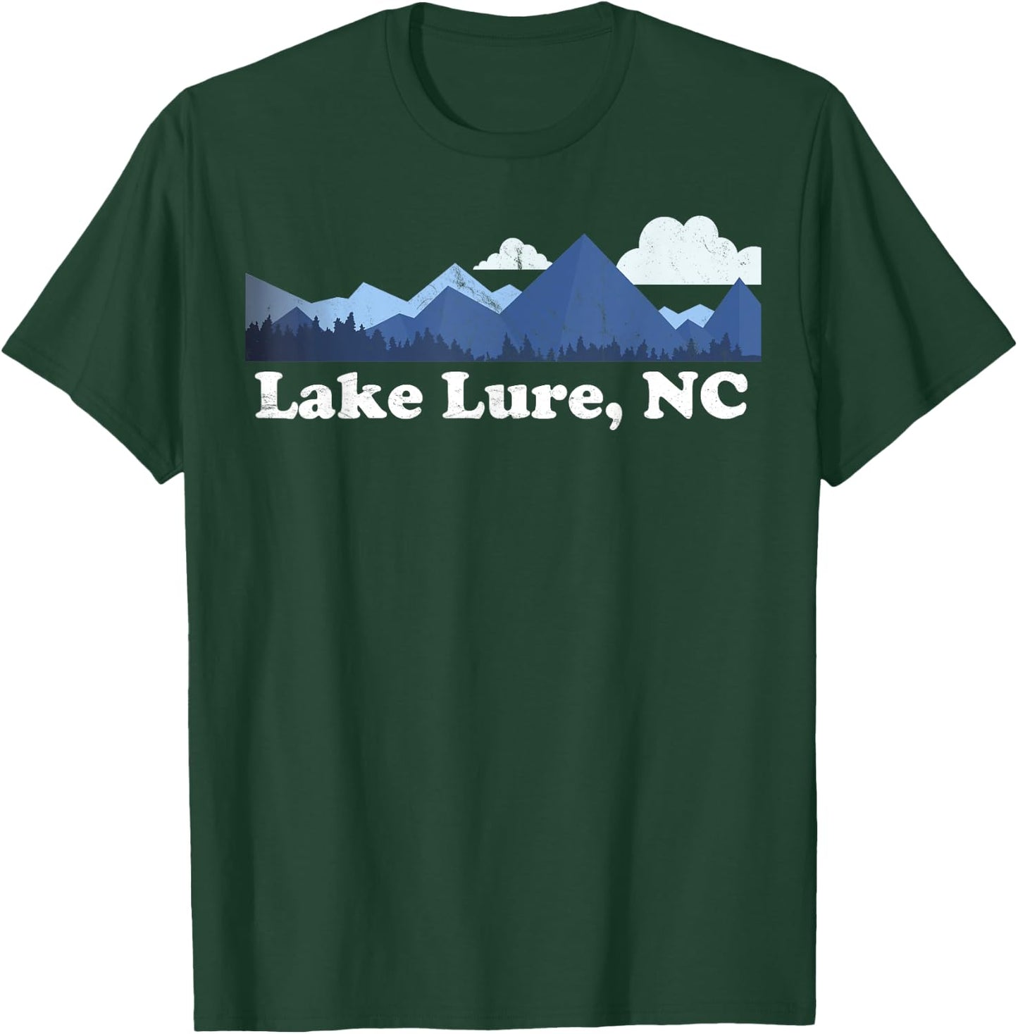 Cute Lake Lure North Carolina Blue Ridge Mountains NC T-Shirt - T-Shirt | Forest