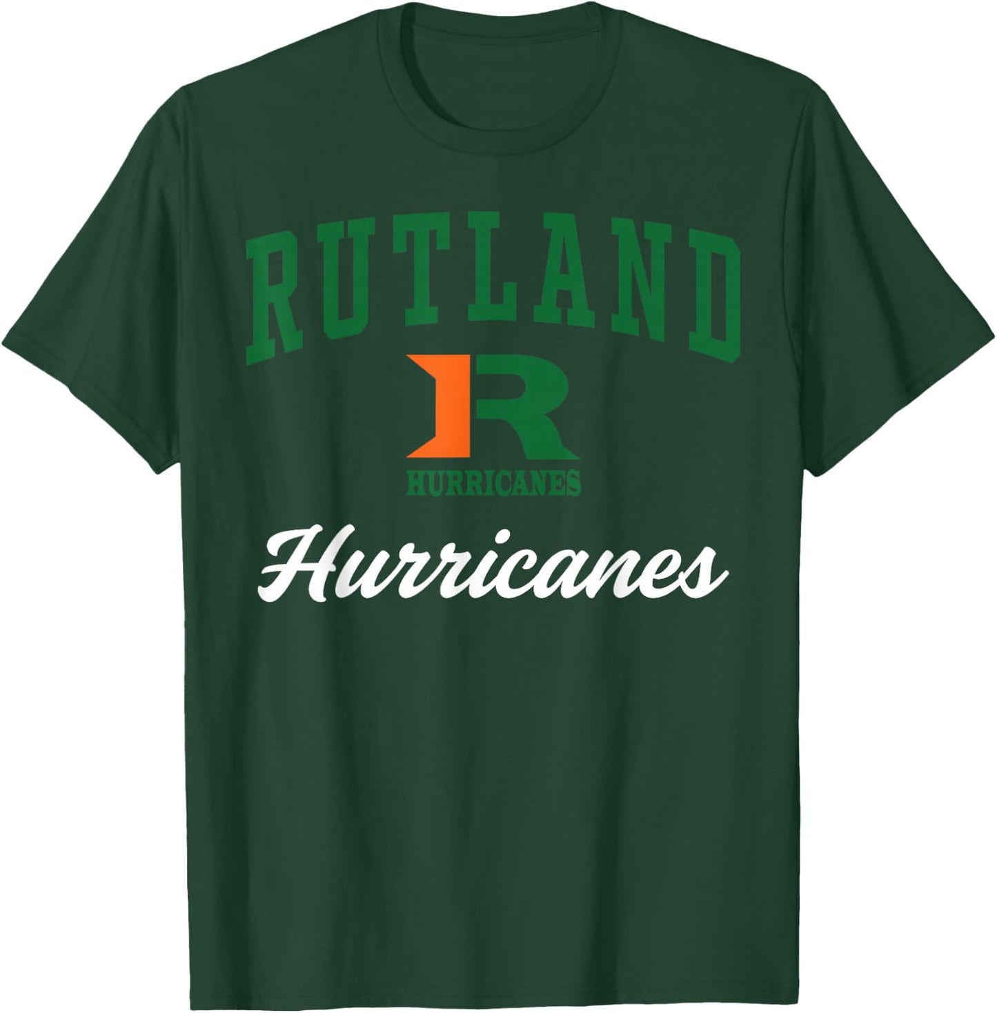Rutland High School Hurricanes C3 T-Shirt - T-Shirt | Forest