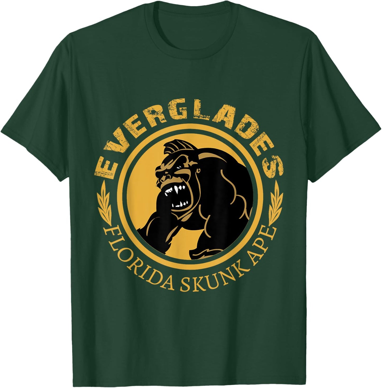 Everglades Florida Skunk Ape T-Shirt - T-Shirt | Forest
