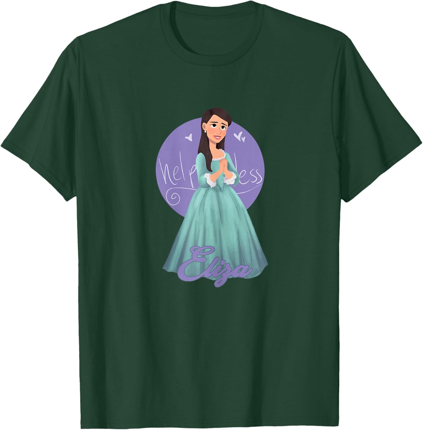 Eliza Schuyler Helpless T-Shirt - T-Shirt | Forest