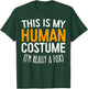 This Is My Human Costume I'm Really A Fox Shirt Adult Kids T-Shirt - T-Shirt | Forest