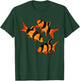 Freshwater Fish Fun Clown Loach Fish Aquarium Design-Tiger Botia T-Shirt - T-Shirt | Forest