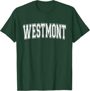 WESTMONT IL ILLINOIS USA Vintage Sports Varsity Style T-Shirt - T-Shirt | Forest