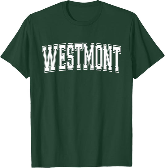 WESTMONT IL ILLINOIS USA Vintage Sports Varsity Style T-Shirt - T-Shirt | Forest