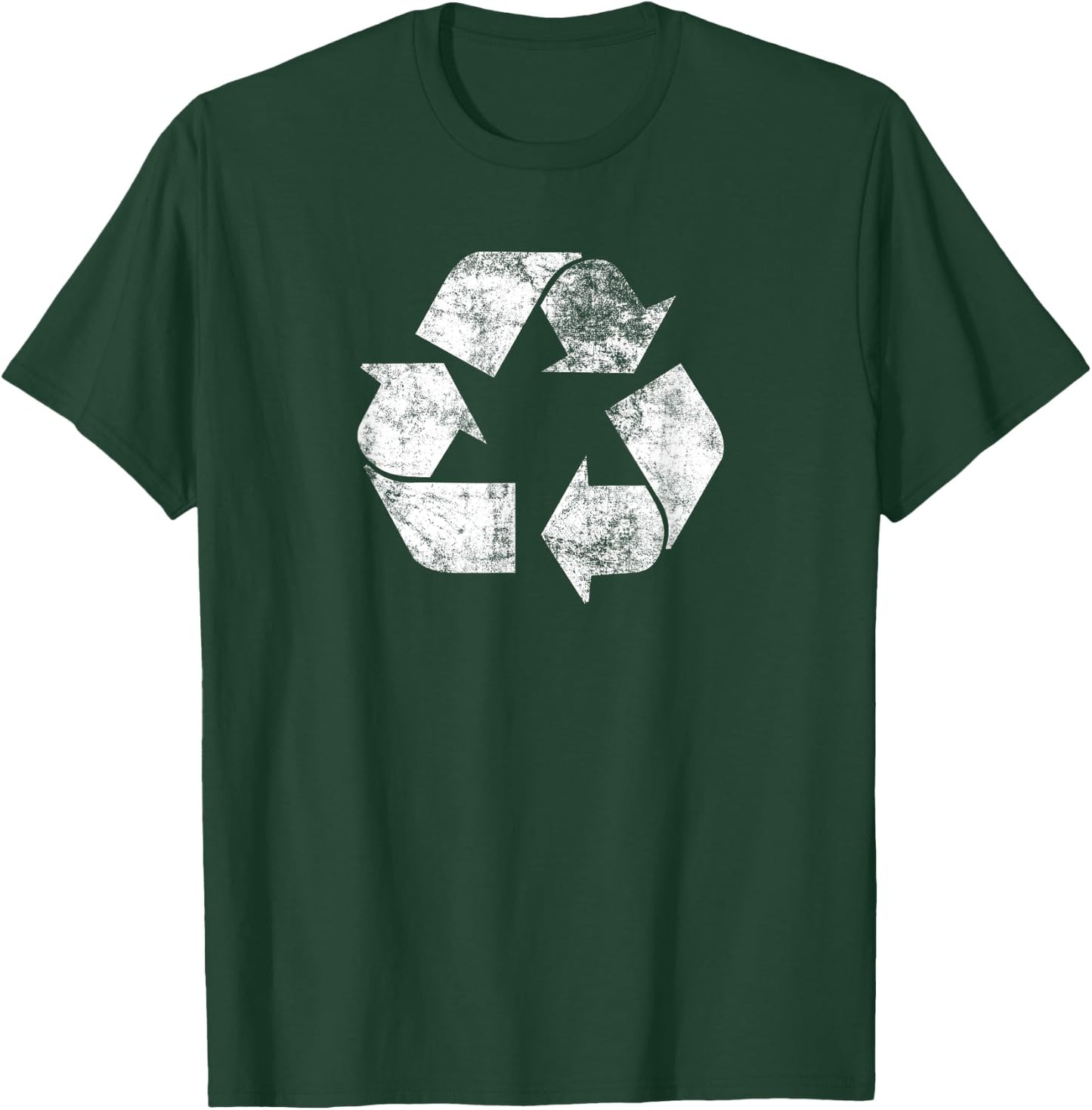 Earth Day Shirt Recycle Logo Vintage Recycling Gift T-Shirt - T-Shirt | Forest
