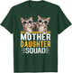 Mother Daughter Squad Cat Fist Bump Matching Men Women Kids T-Shirt - T-Shirt | Forest