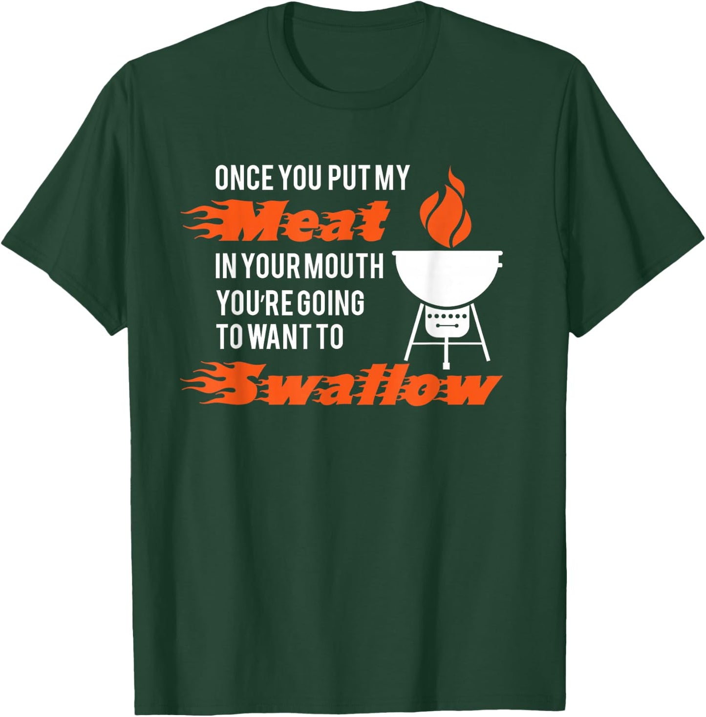 Sexual Grilling Meat T Shirt T-Shirt - T-Shirt | Forest
