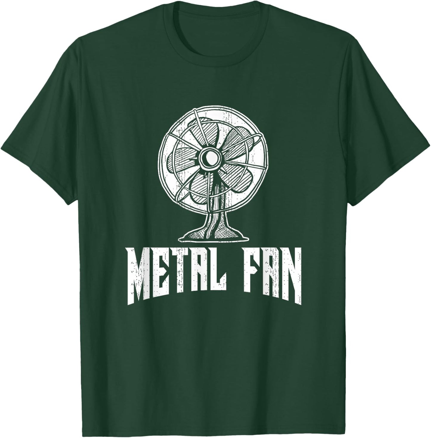 Metal Fan Funny Ventilator Rock & Heavy Metal Fun T-Shirt - T-Shirt | Forest